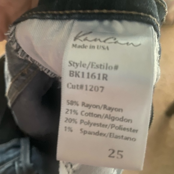 25~ Dark Wash KanCan Skinny Jeans - Picture 5 of 6